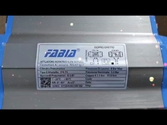 Pneumatyczny zawór kuli spawalniczej z tylnym zwojem 3 części z łożyskiem napędowym