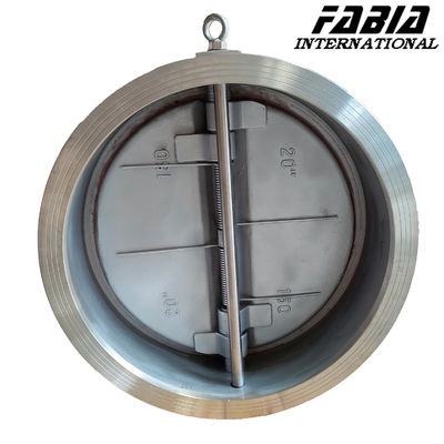 Wentylacja Industrial Butterfly Valve Stal nierdzewna Duża średnica DN500