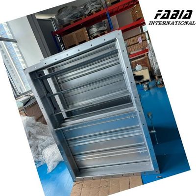 Niski ciśnienie spadkowe Swing Non Return Damper Niezawodne zapobieganie odpływom z powrotem dla systemów HVAC