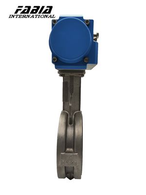 Clamp Pneumatic Butterfly Valve Stainless steel Body Soft Seal Butterfly Valve